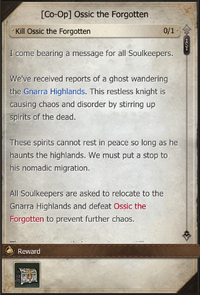 OssictheForgottenquestlog