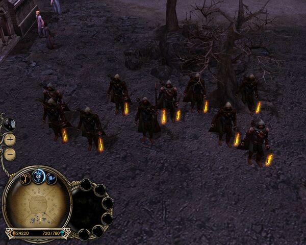 Datei:Gondor Waldläufer Bataillon mit Feuerpfeilen 421.jpg