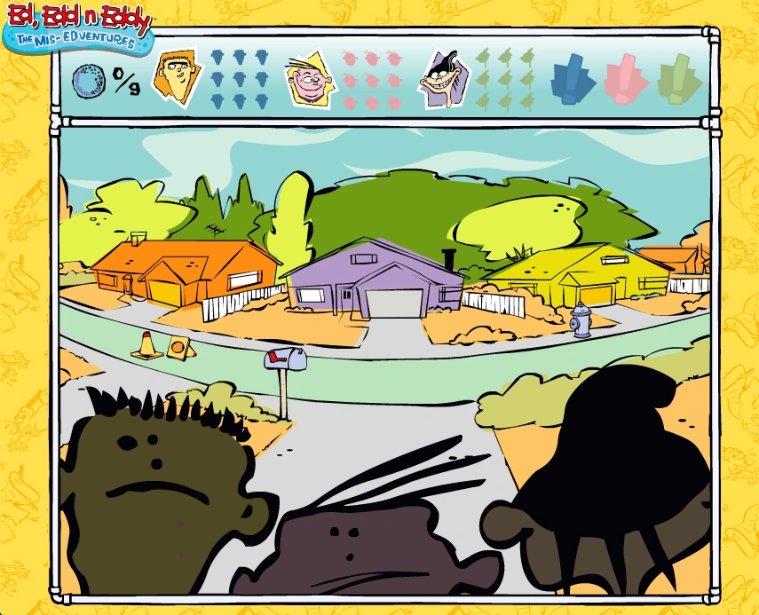 Ed, Edd n Eddy The MisEdventures Midway Promotional Game Ed, Edd