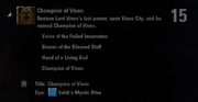 Champion of Vivec Achievement