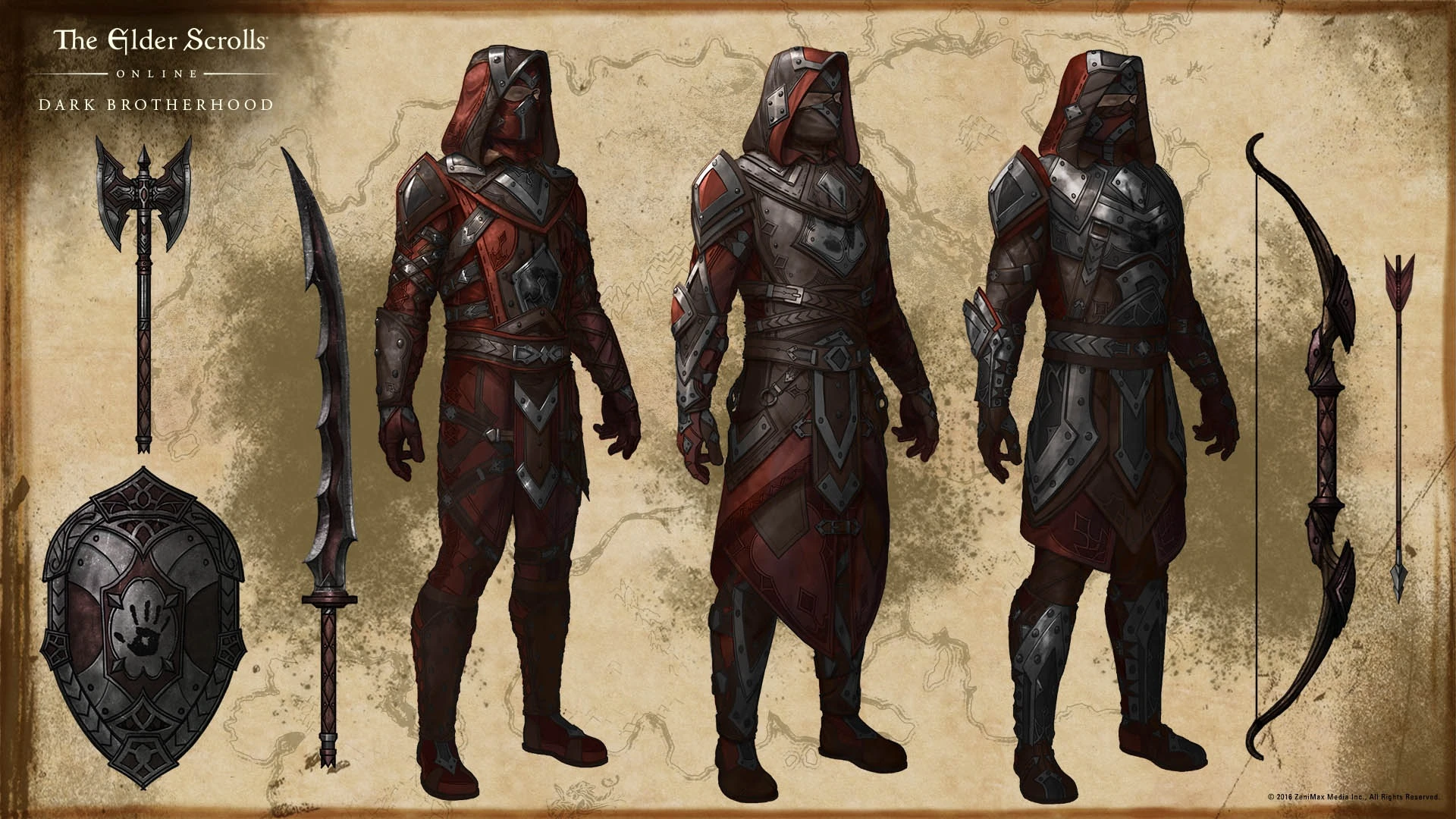 Image ESO shrouded Armor Concept Art.jpg Elder Scrolls FANDOM