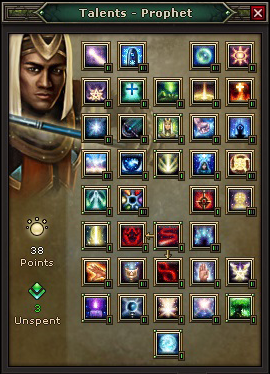 Prophet Talent Tree