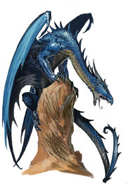 Young blue dragon by benwootten-d567ya5