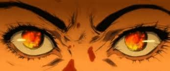 Blazing eyes