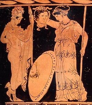 Perseus, Athena, and Medusa
