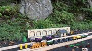 Murdoch, Alaric, and Eric at the High Peak Marshaling Yard