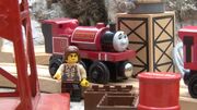 Skarloey with his driver
