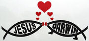 Jesus-Darwin-kiss 2