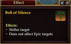 Bolt of Silence