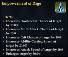 Empowerment of Rage