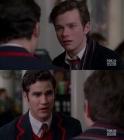 Klaine 2x14 discussion angry