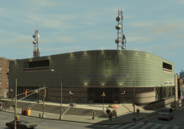 Archivo:Centro médico de Cerros de la Cerveza-GTA IV.jpg