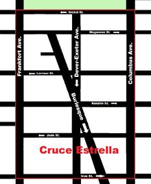 Mapa Calles Cruce Estrella