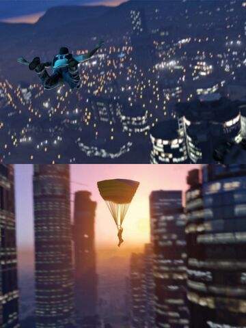 Archivo:Paracaidismo en GTA V.jpg