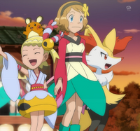 EP877 Serena y Clem con kimono