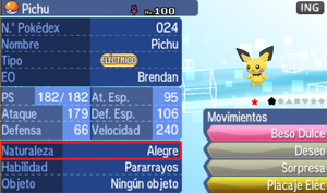 Naturaleza Pokémon SL