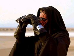 Darth Maul with Electrobinoculars