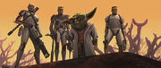 Ambush Yoda clones