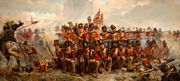 28th-Foot-at-Quatre-Bras-16-June-1815-by-E.-Thompson-Lady-Butler-1846-to-1933