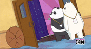 Video viral Pardo siguiendo.gif