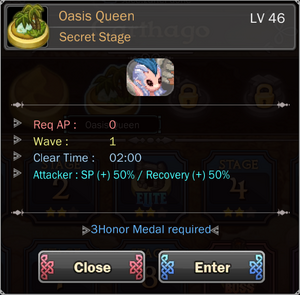 Oasis Queen 10