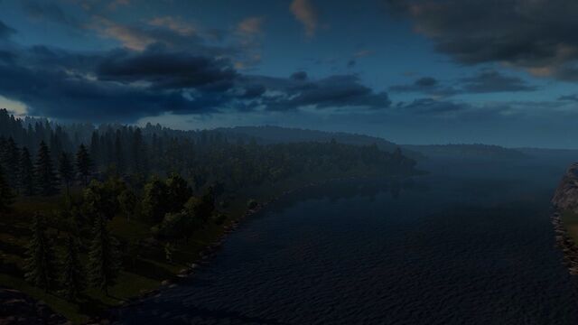 File:Norway lake dawn.jpg