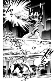 Eva-01 simulating training (manga)