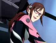 Mari piloting Unit-02