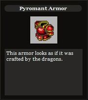Pyromant armor
