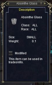 Absinthe Glass