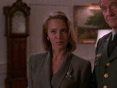 Michelle Rodham Huddleston (played by Brenda Bakke) Hot Shots 2 03