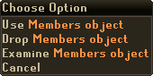 Members object