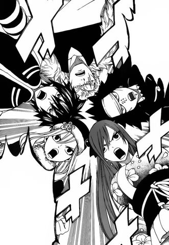 Fichier:Fairy tail s'apprêtant à entrer dans la dernière épreuve.jpg