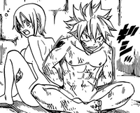 Natsu dan Lisanna dipenjarakan