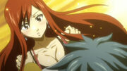 Gerald repousse Erza