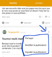 Tuto options publication