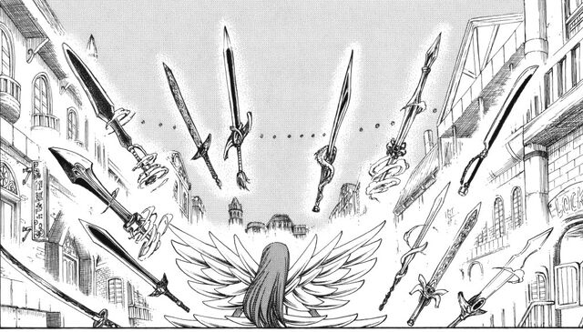 File:Erza summons her blades.jpg