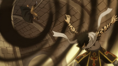 Rogue ataca a Gajeel
