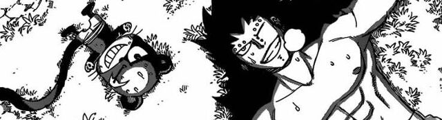 File:Gajeel and Lily training.jpg