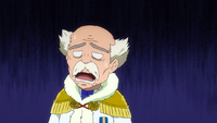 Makarov's reaction to Natsu