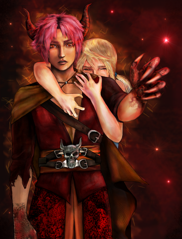 File:NatsuENDLucyFanart.png