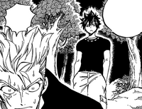Gray discovers Laxus' secret