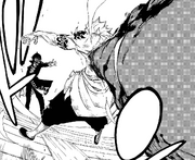 Zeref blasts Larcade