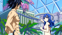 Juvia proposes a ride at LoveLove Slider