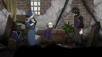 Gray and Juvia report to Makarov