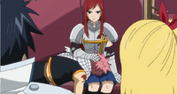 Natsu fainted