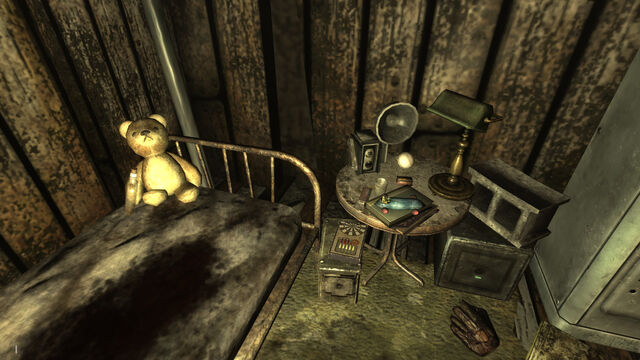 File:FO3 Sniper Shack drunk teddy.jpg