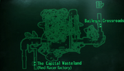 Metro Bailey's Crossroads Metro map.png