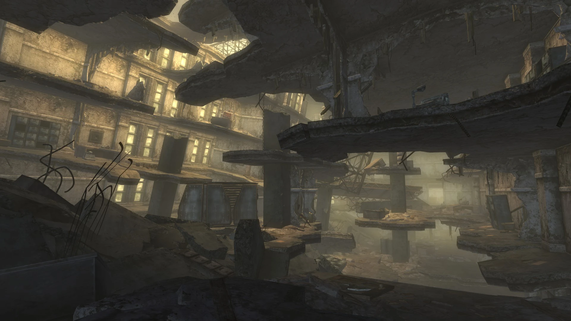 Fallout 3 олд олни. Fallout 3 олд олни. олд-олни в fallout 3. андеграунд локация. бакалея олд олни fallout 3.