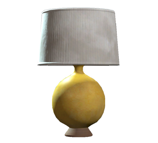 File:Yellow table lamp.png